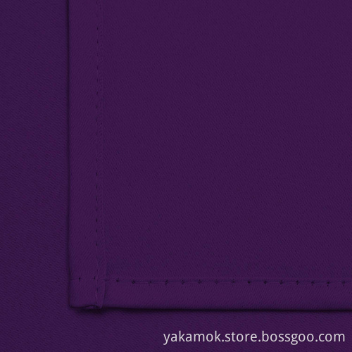 Rideaux occultants violets de 84 pouces de long